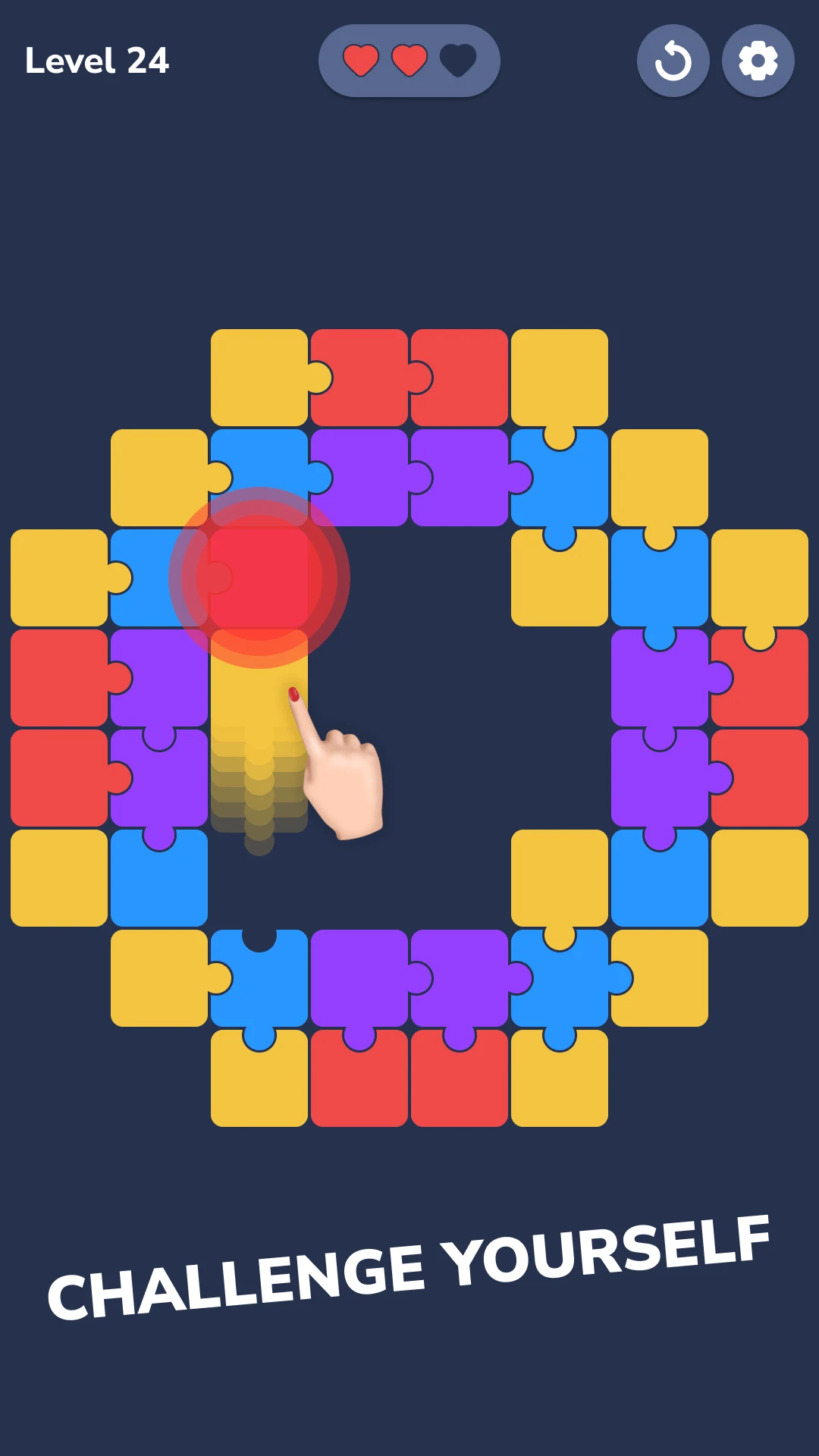 Jigsaw Away: Pull & Clear screenshot