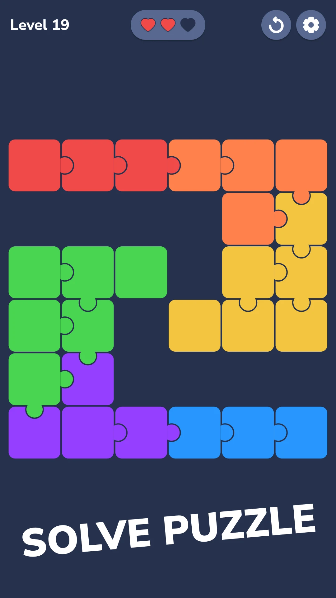 Jigsaw Away: Pull & Clear screenshot